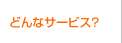 どんなサービス？